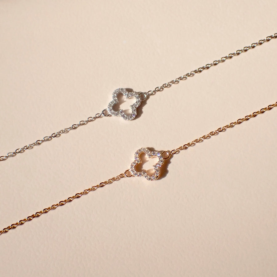 Cassie Clover Bracelet 925 Silver