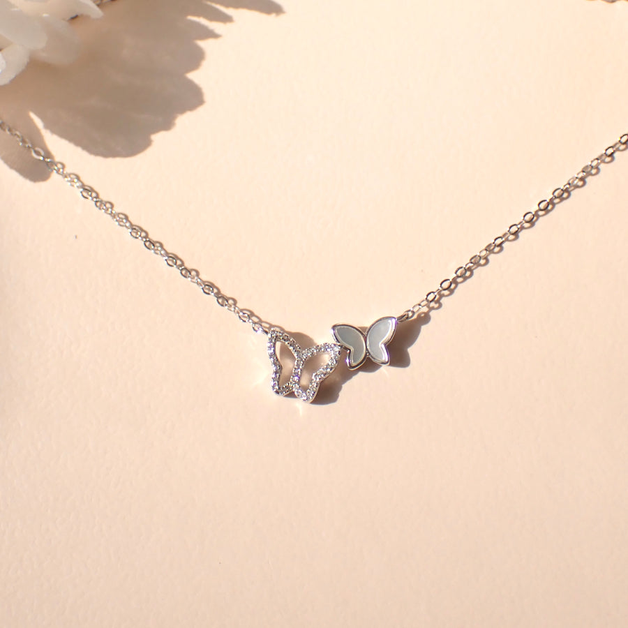 Molly Butterfly Necklace 925 Silver