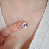 Winter Snowflake Necklace 925 Silver