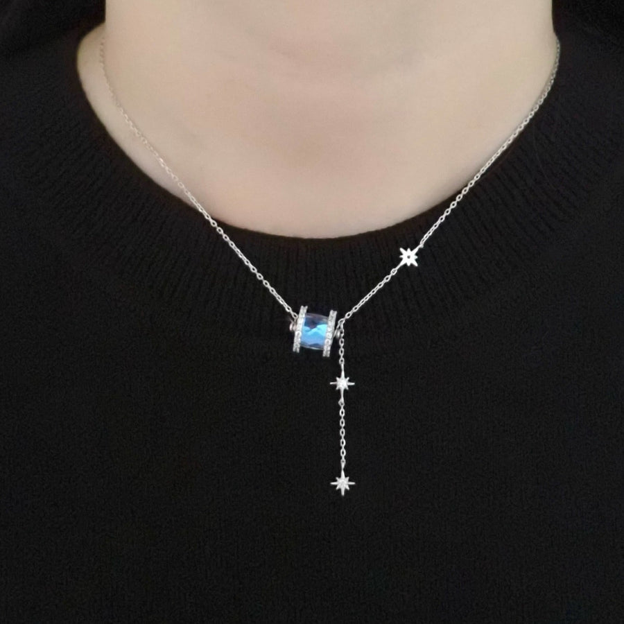Aurora Wheeler Star Necklace 925 Silver