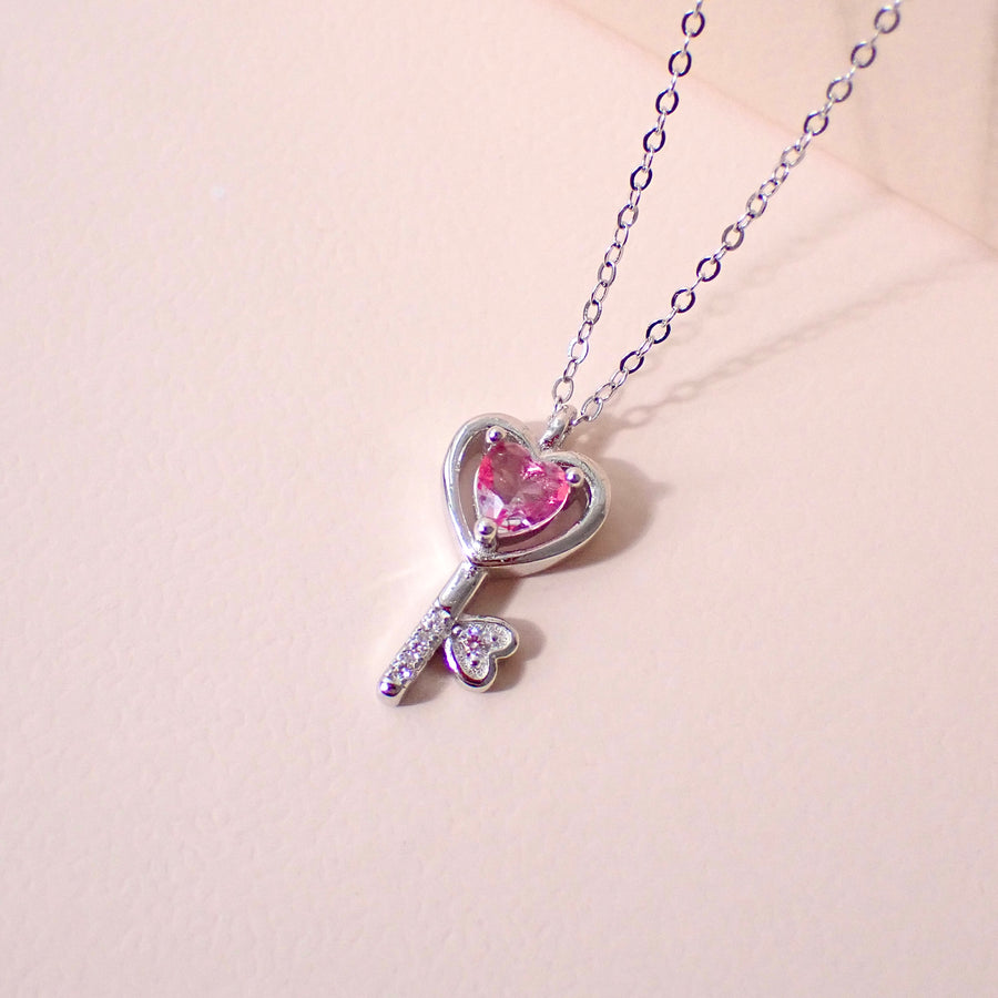 Kagi Heart Necklace 925 Silver