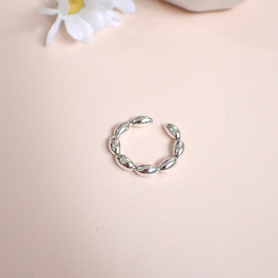 Rina Beaded Ring 925 Silver