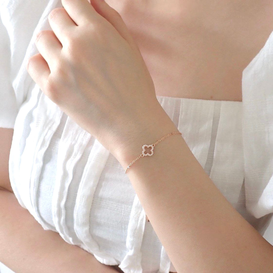Cassie Clover Bracelet 925 Silver