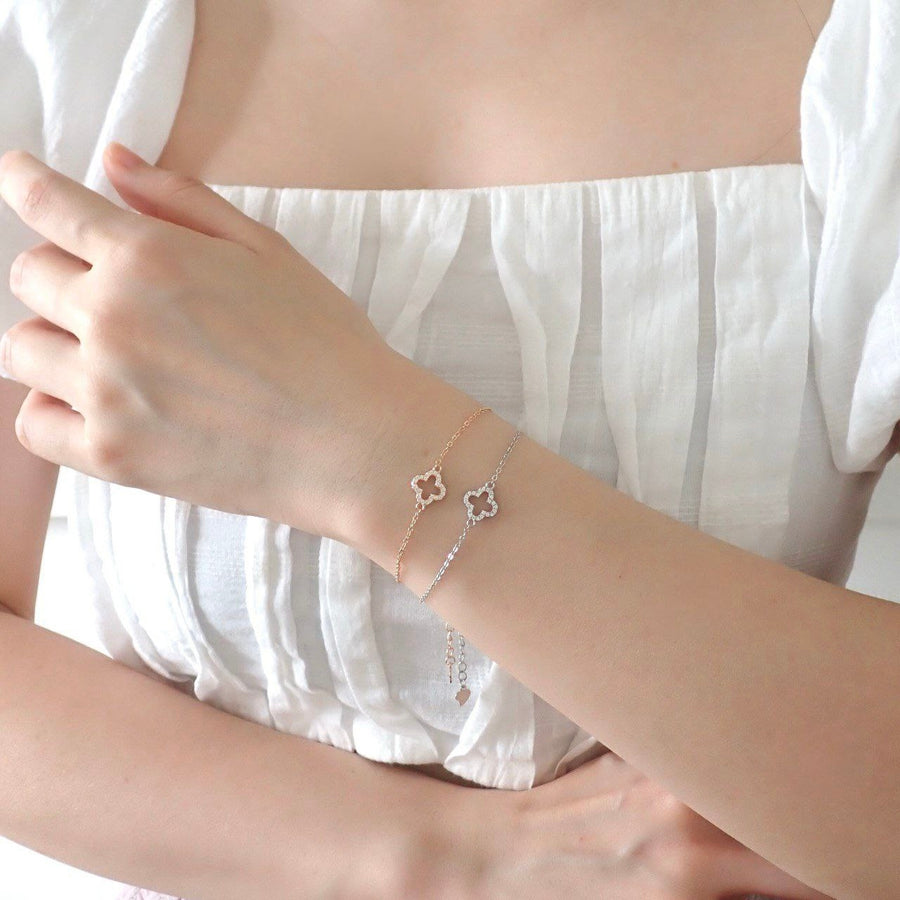 Cassie Clover Bracelet 925 Silver