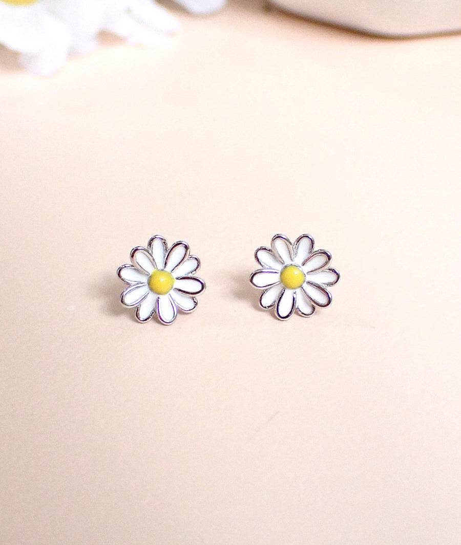 Nina Daisy Earstud 925 Silver