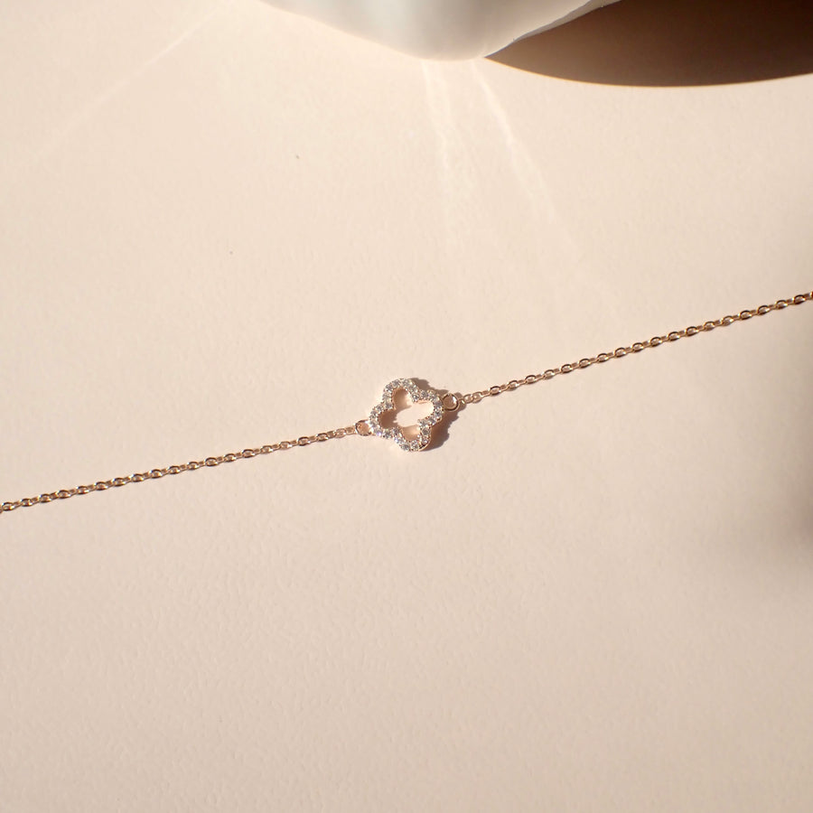 Cassie Clover Bracelet 925 Silver