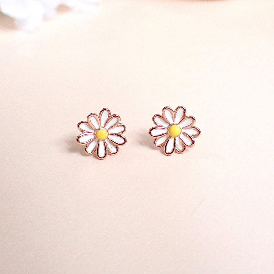 Nina Daisy Earstud 925 Silver