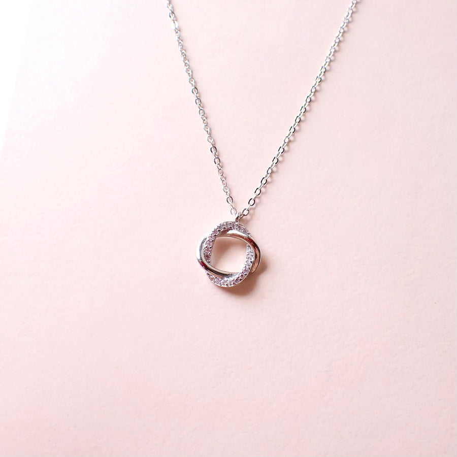 Jina Twirly Necklace 925 Silver