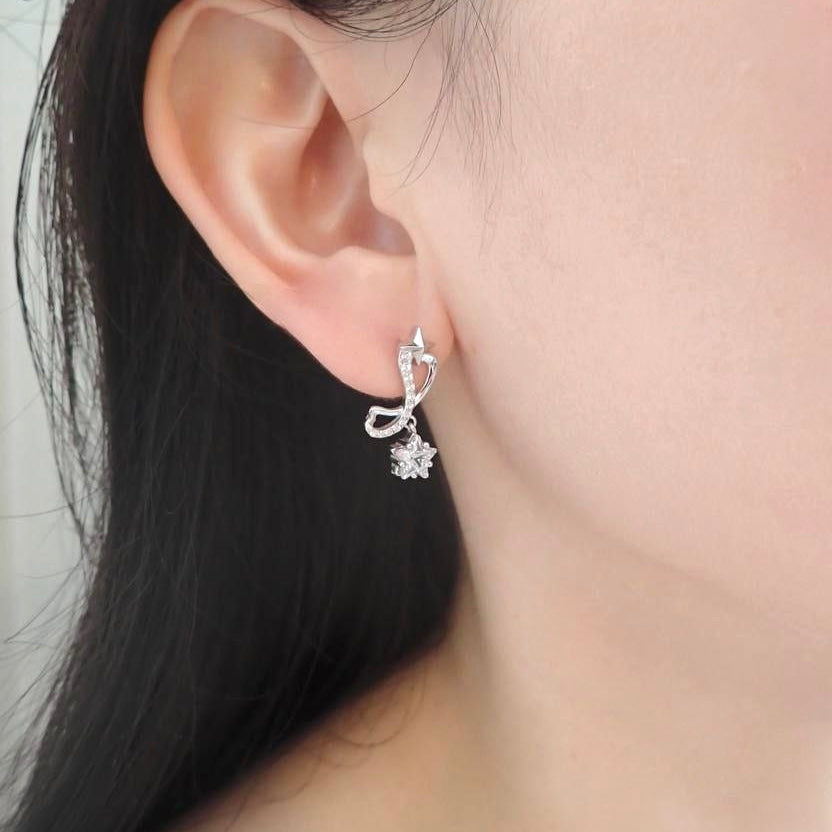 Lori Star Earrings 925 Silver