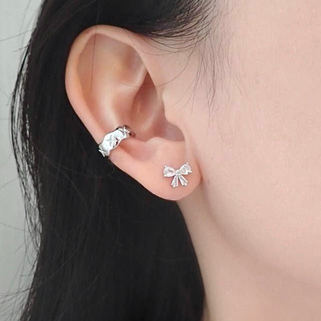 Beji Cross Earcuff 925 Silver