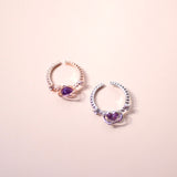 Aurora Heart Ring 925 Silver