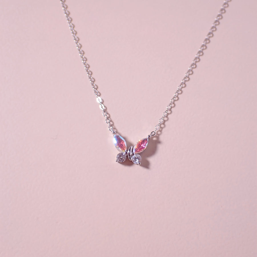 Zera Sparkly Necklace 925 Silver