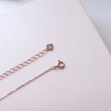 Double Ring Necklace 925 Silver