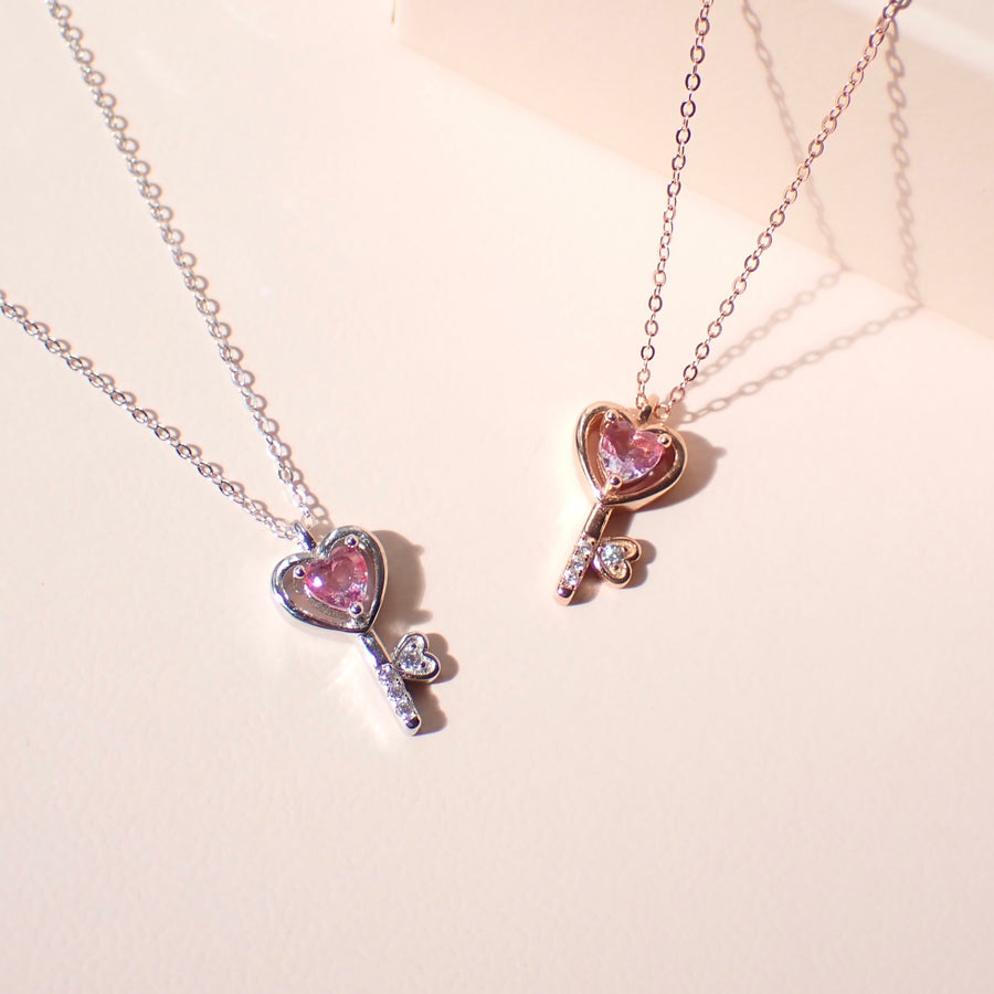 Kagi Heart Necklace 925 Silver