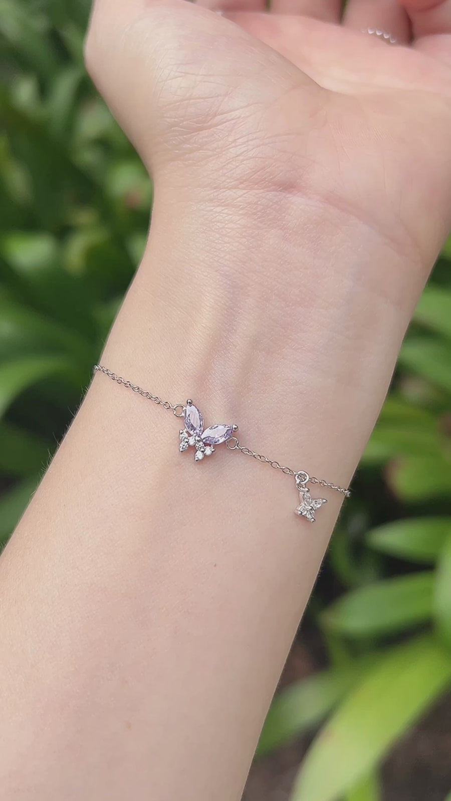 Hanni Butterfly Bracelet 925 Silver