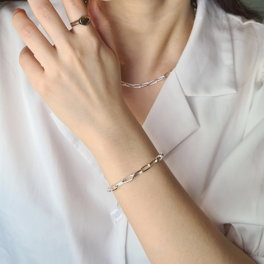 Jovina Klip Bracelet 925 Silver