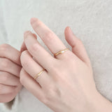 Kayla Mini Rice Pearl Ring 925 Silver