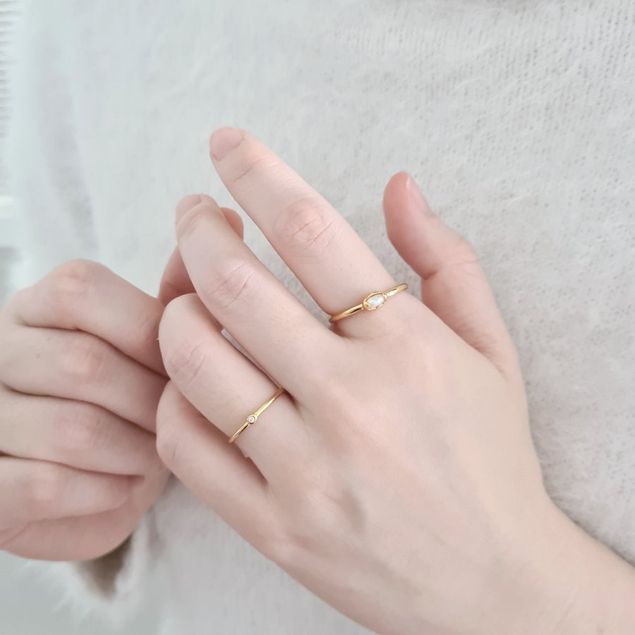 Dainty Mikila Ring 925 Silver