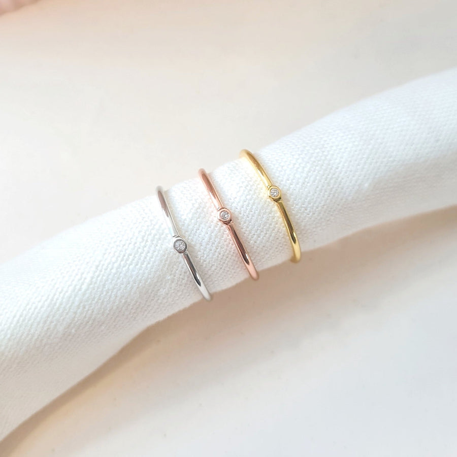 Dainty Mikila Ring 925 Silver