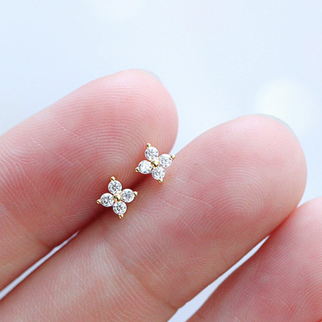 Dainty Fiona Stud 925 Silver