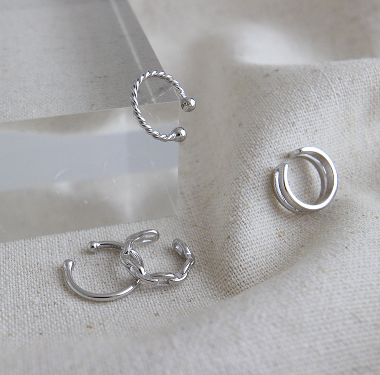 Earcuff 925 Silver (1 piece)