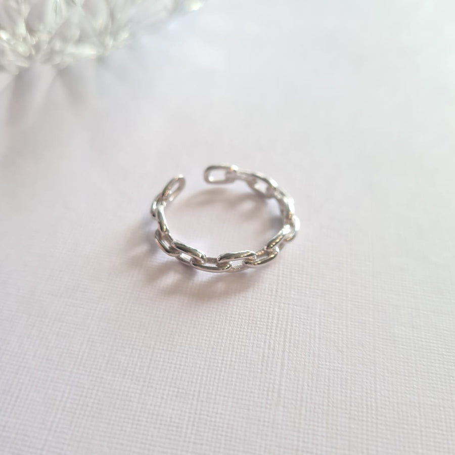 Chain Ring 925 Silver