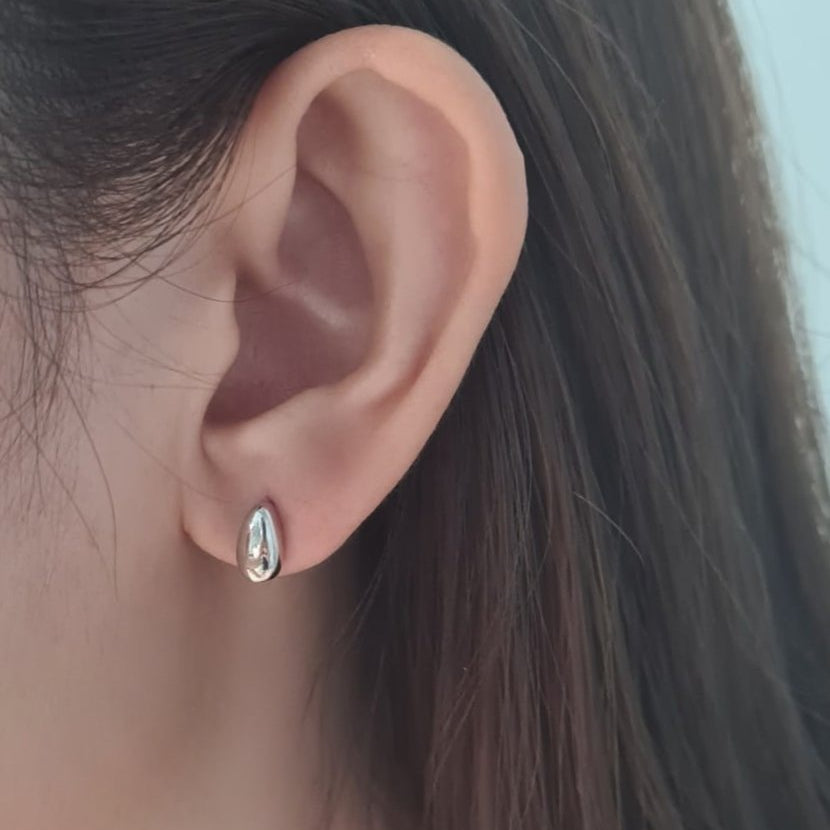 Mini Drop Stud 925 Silver