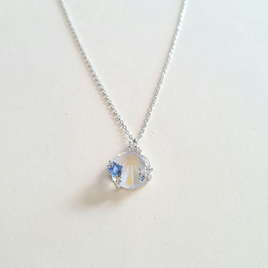 Aurora Shell Necklace 925 Silver