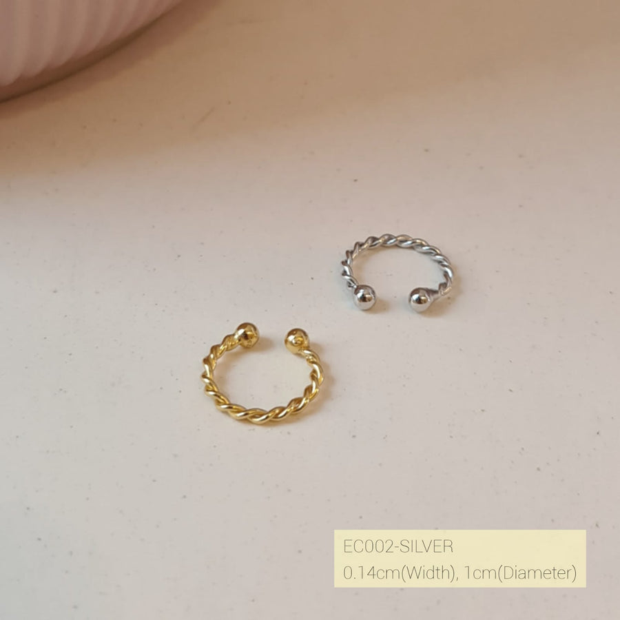 Earcuff 925 Silver (1 piece)