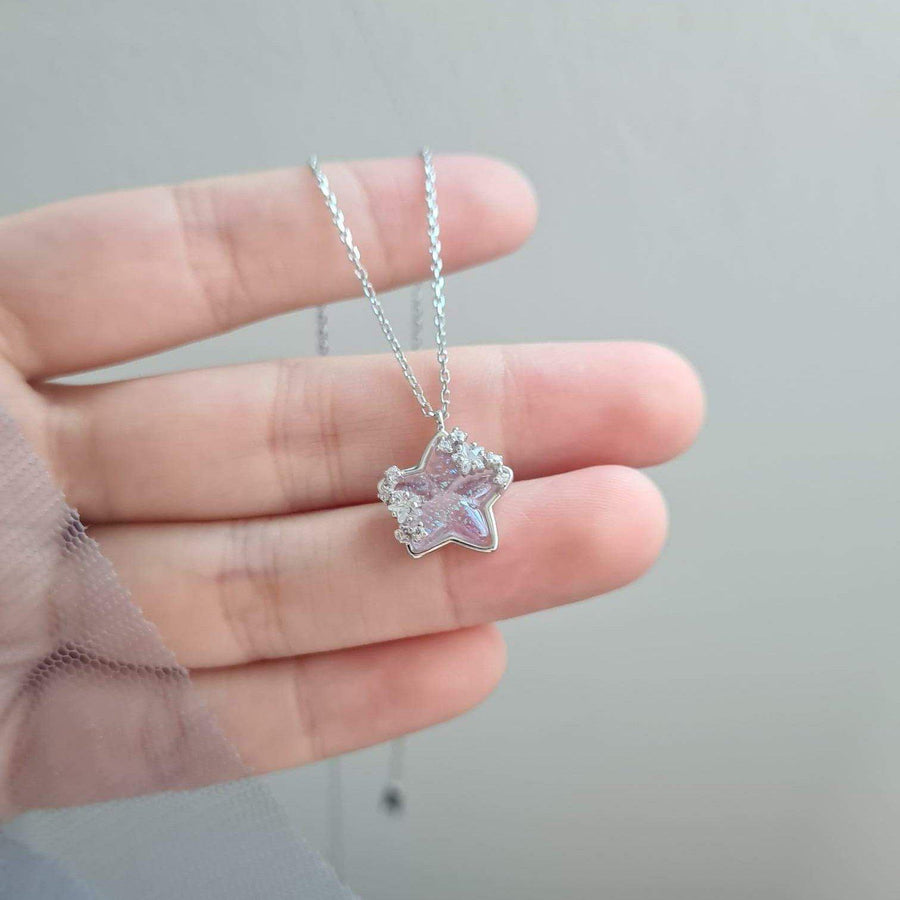 Aurora Star Necklace 925 Silver