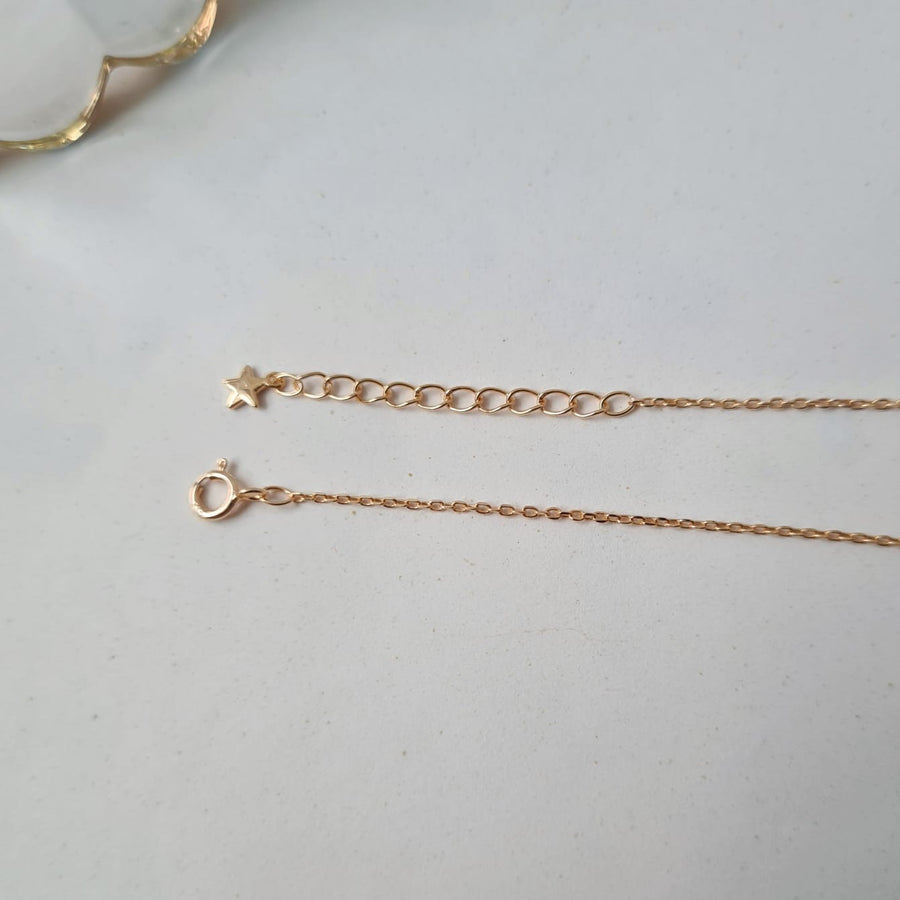 [Premium] Iro Rose Necklace Gold Plated (S925)