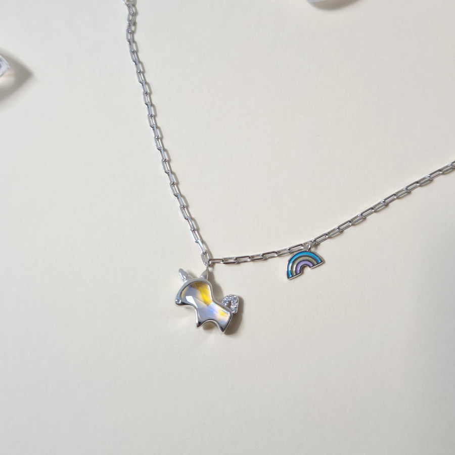 Aurora Unicorn Bracelet 925 Silver