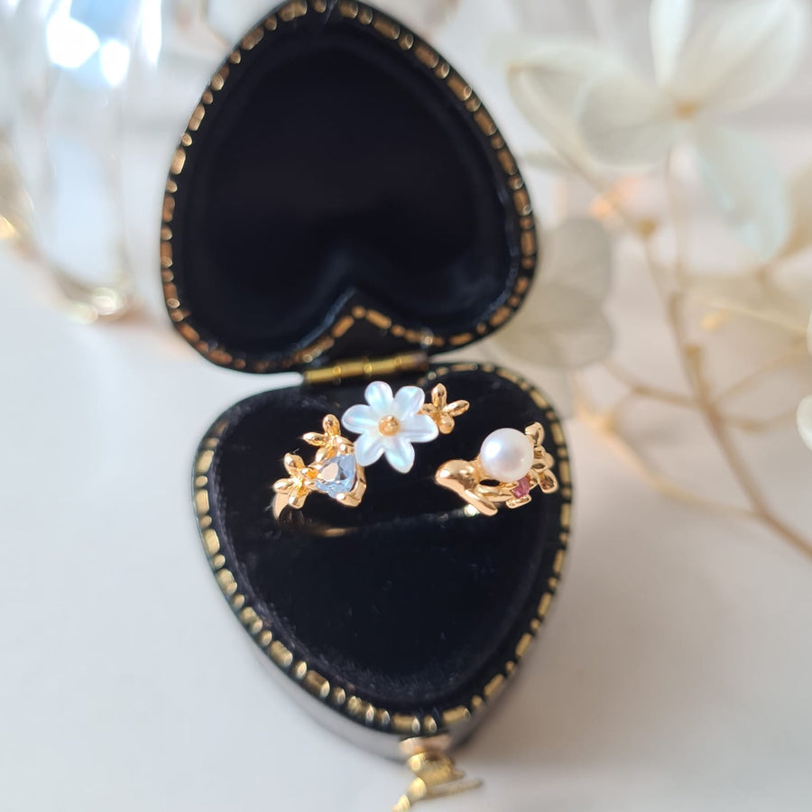 Jolly Flower Ring Gold Plated [Premium] (S925)