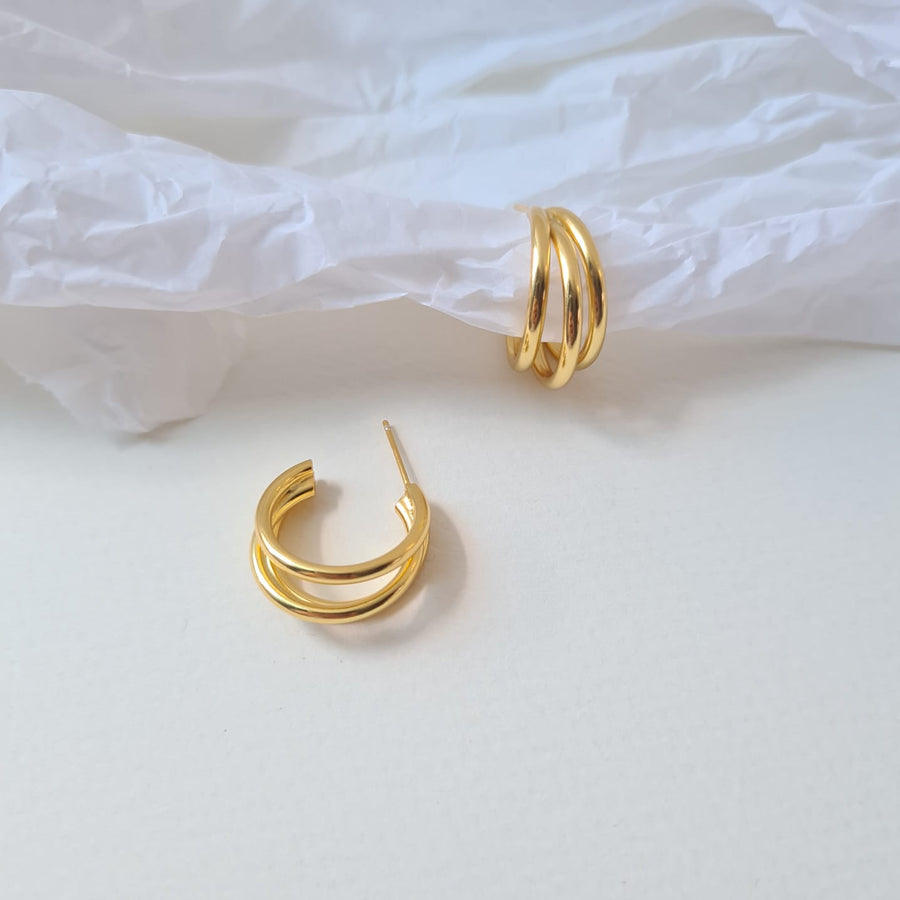 Lorissa Hoop Stud 925 Silver