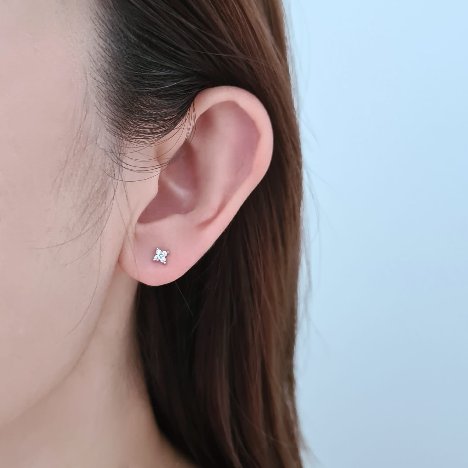 Dainty Fiona Stud 925 Silver