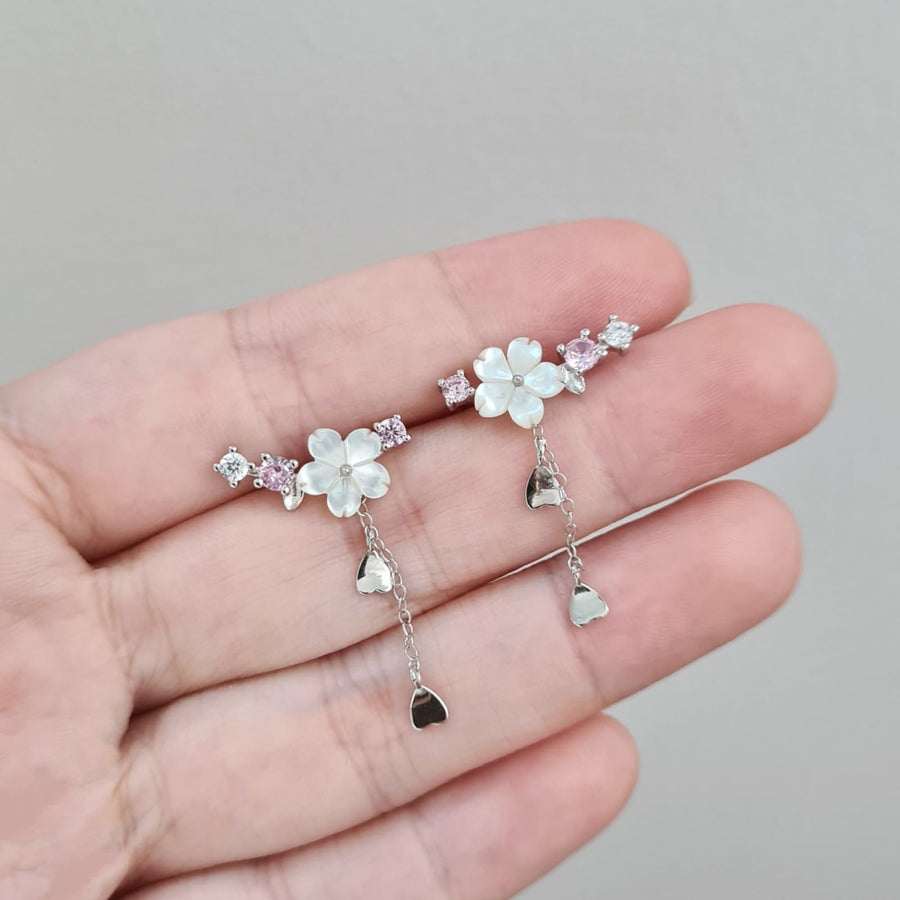 Sakura Earring 925 Silver
