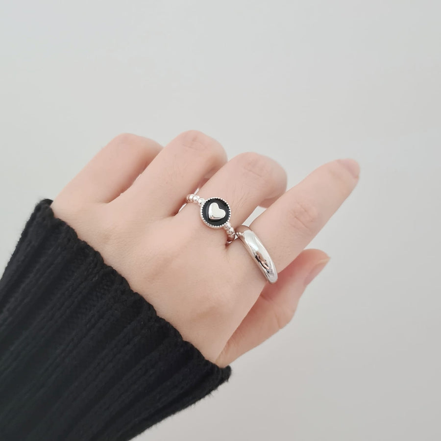 Delara Heart Ring 925 Silver