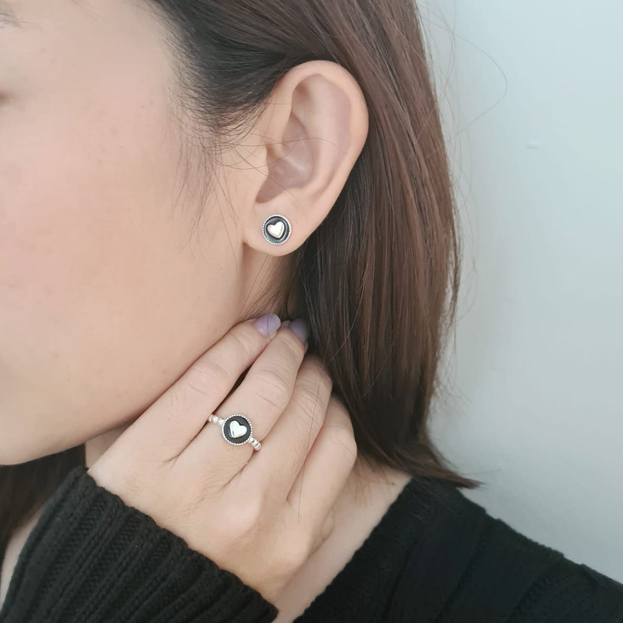 Delara Heart Ring 925 Silver