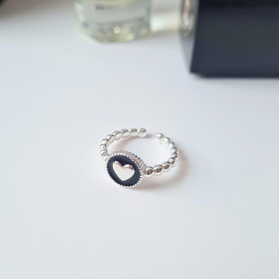 Delara Heart Ring 925 Silver