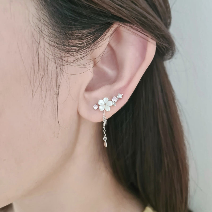 Sakura Earring 925 Silver