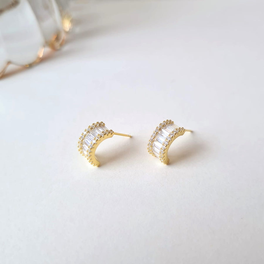 Laurent Earstud 925 Silver