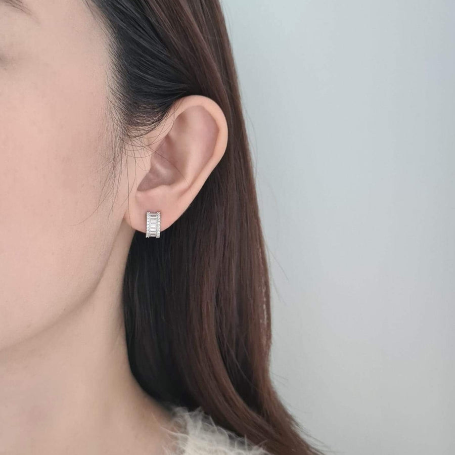 Laurent Earstud 925 Silver