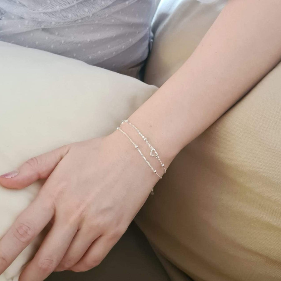 Aimi Layered Bracelet 925 Silver