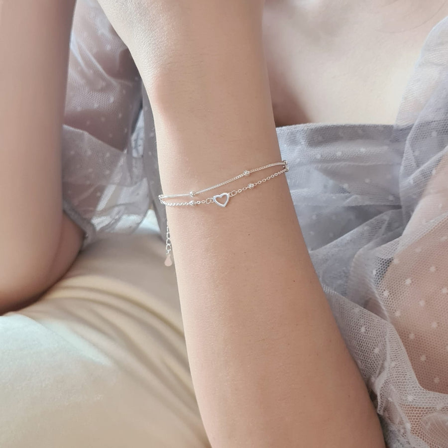 Aimi Layered Bracelet 925 Silver