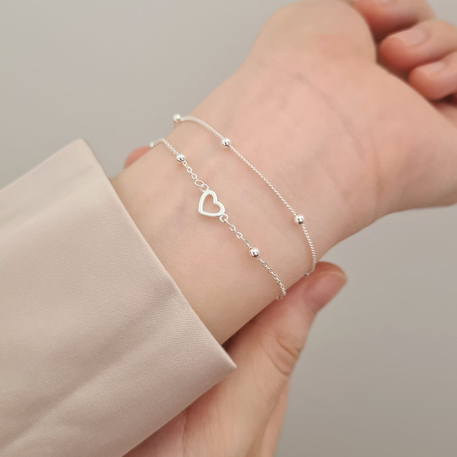 Aimi Layered Bracelet 925 Silver
