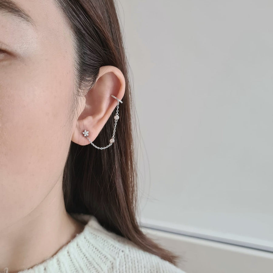 Hana Earcuff 925 Silver