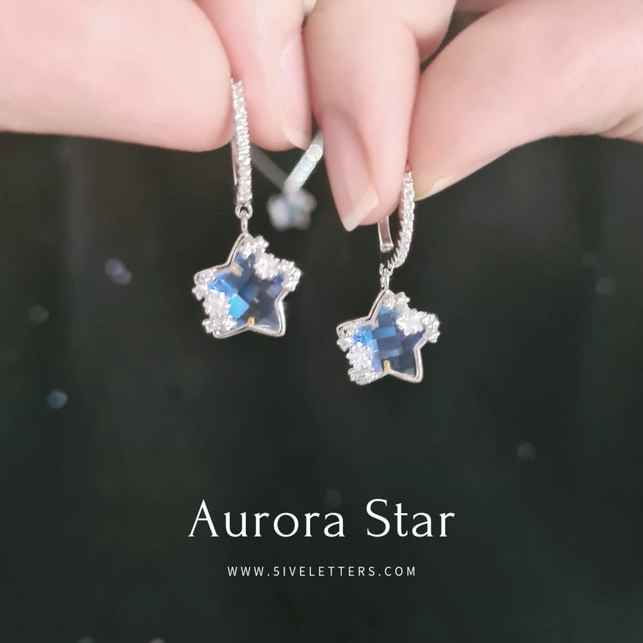 Aurora Star Huggies 925 Silver 2.0