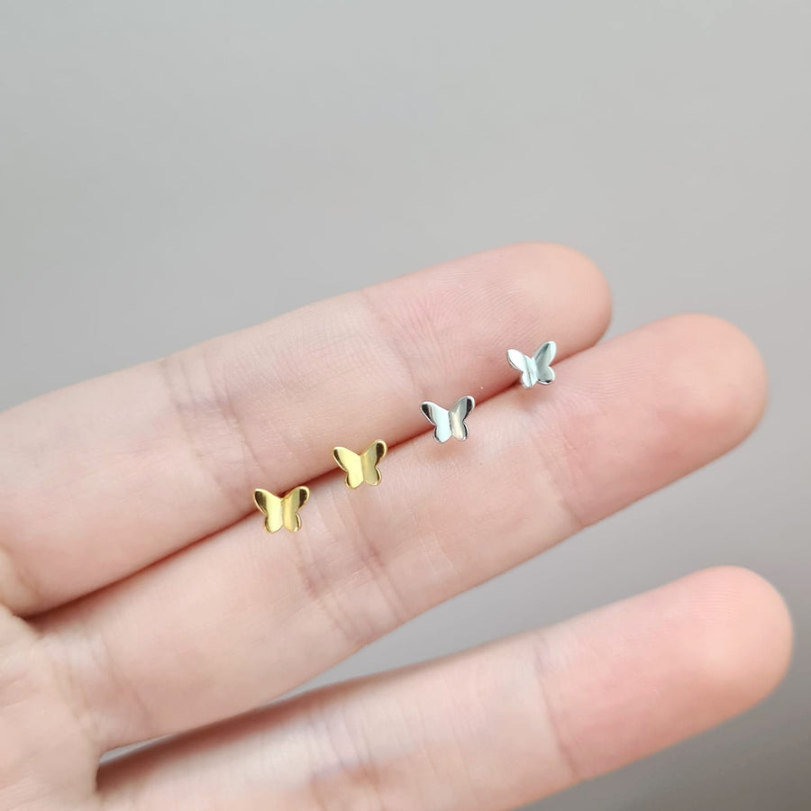 Dainty Butterfly Earstud 925 Silver