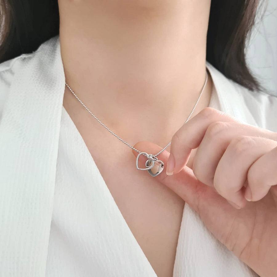 Siena Heart Necklace 925 Silver