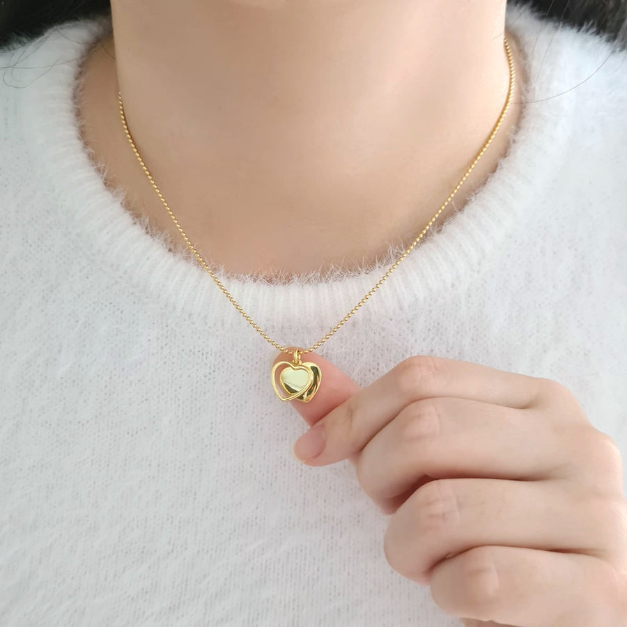 Siena Heart Necklace 925 Silver